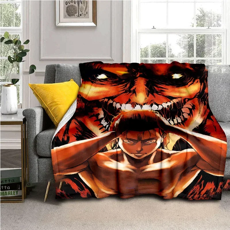 Attack on Titan Sad Eren Yeager Blanket