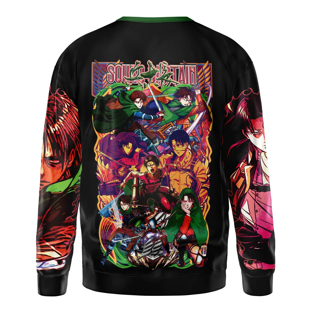 Levi Ackerman V4 Attack on Titan Streetwear Sweatshirt
