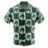 military Button Up Hawaiian Shirt front - Attack On Titan EU Store