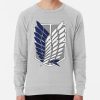 ssrcolightweight sweatshirtmensheather greyfrontsquare productx1000 bgf8f8f8 13 - Attack On Titan EU Store