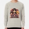 ssrcolightweight sweatshirtmensoatmeal heatherfrontsquare productx1000 bgf8f8f8 4 - Attack On Titan EU Store