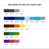 tank top color chart - Attack On Titan EU Store