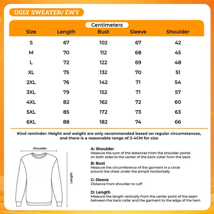 3D UGLY SWEATER - Attack On Titan EU Store